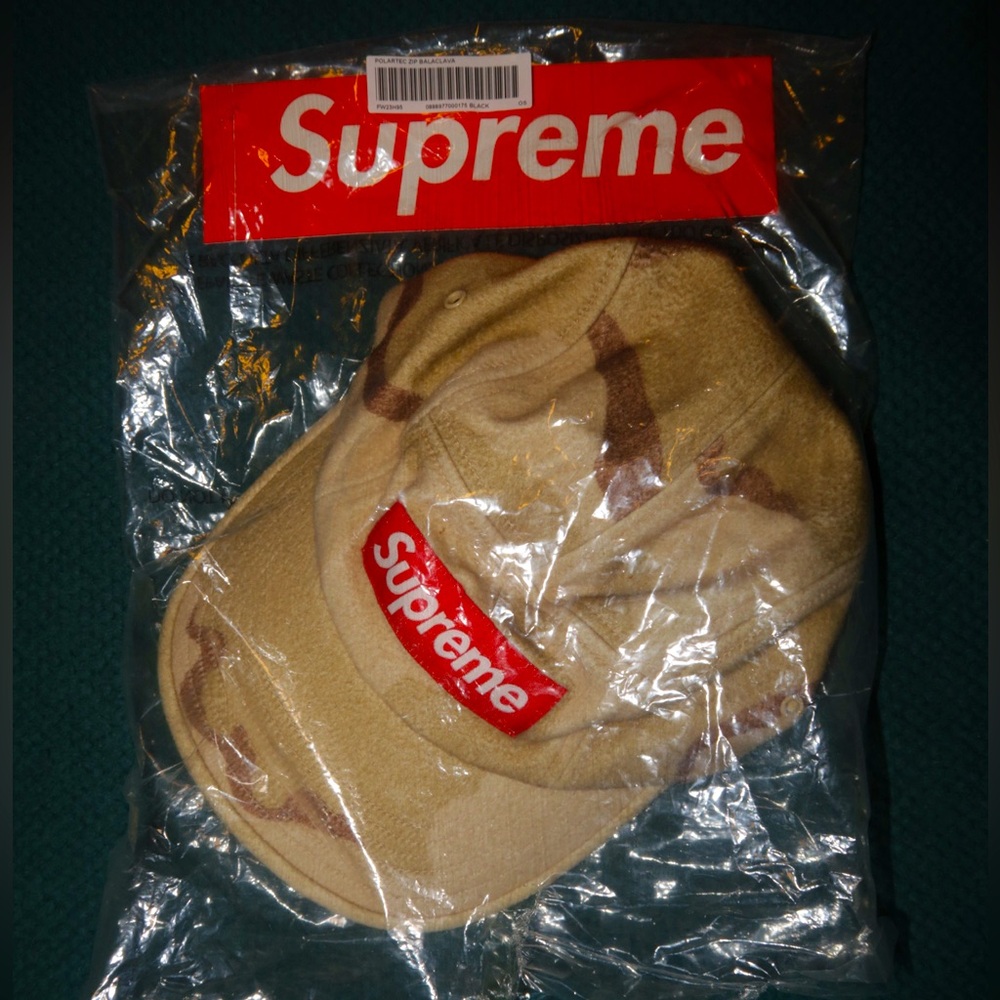 Supreme Hat Wool Camp Cap Desert Camo